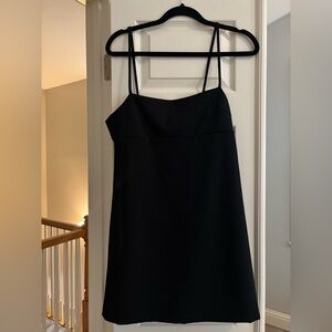 Zara Black Mini dress with pockets
